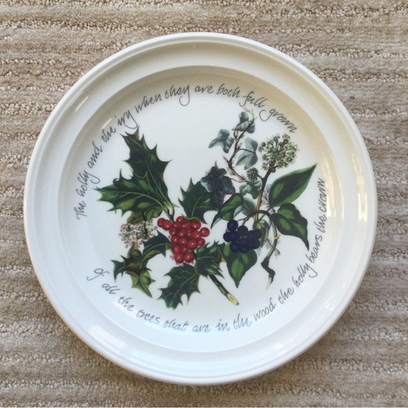 Portmeirion The Holly and The Ivy Salad Plate 8.5 in - Picture 1 of 8